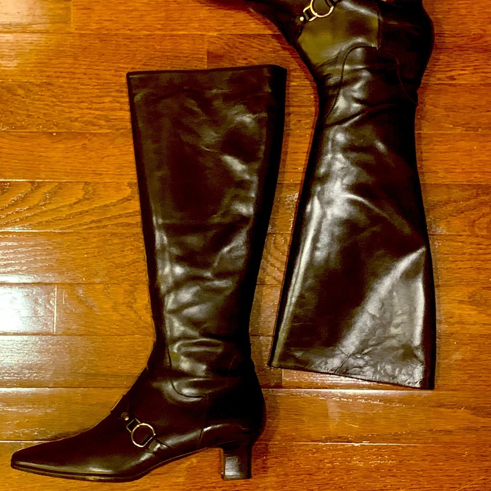 Vintage Cole Haan Julietta Knee High Boots